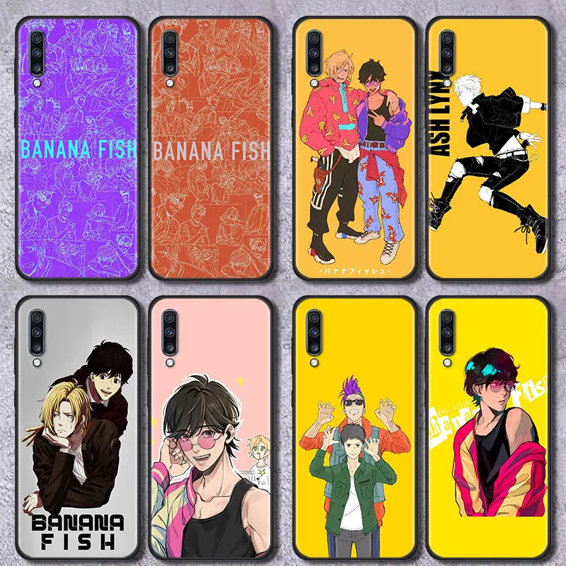 

Japanese Anime Banana Fish Luxury For Samsung Galaxy A21S A51 A71 A41 A11 Case Phone Cover Soft For Samsung A01 A31 Shell Fundas