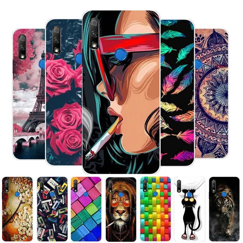 Чехол для Honor 9X Premium чехол телефона Global силиконовый мягкий ТПУ huawei STK LX19A 9C 9S