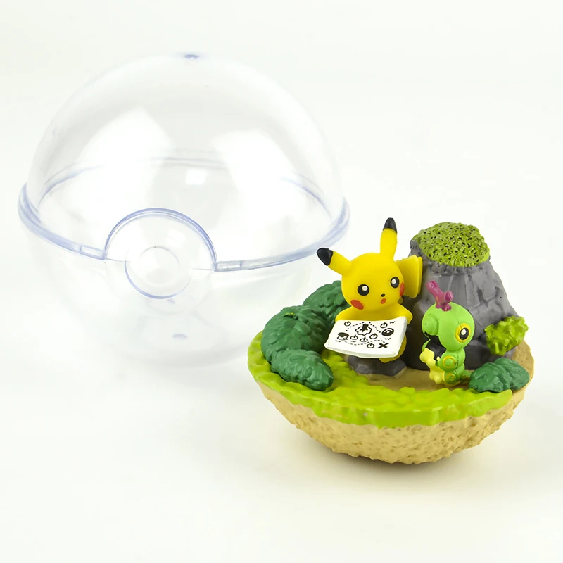 Takara Tomy Pokemon Unisex Blind Box Pocket Monsters Cute Pikachu Model Scene Figure Decoration Accessories Toy for Kids Gift |