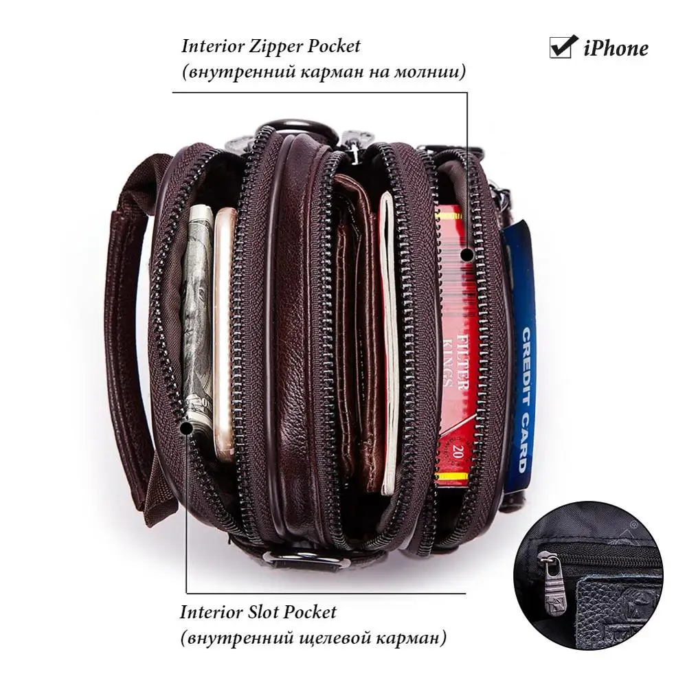 100% натуральная кожа мужская сумка через плечо высокое качество маленькие сумки