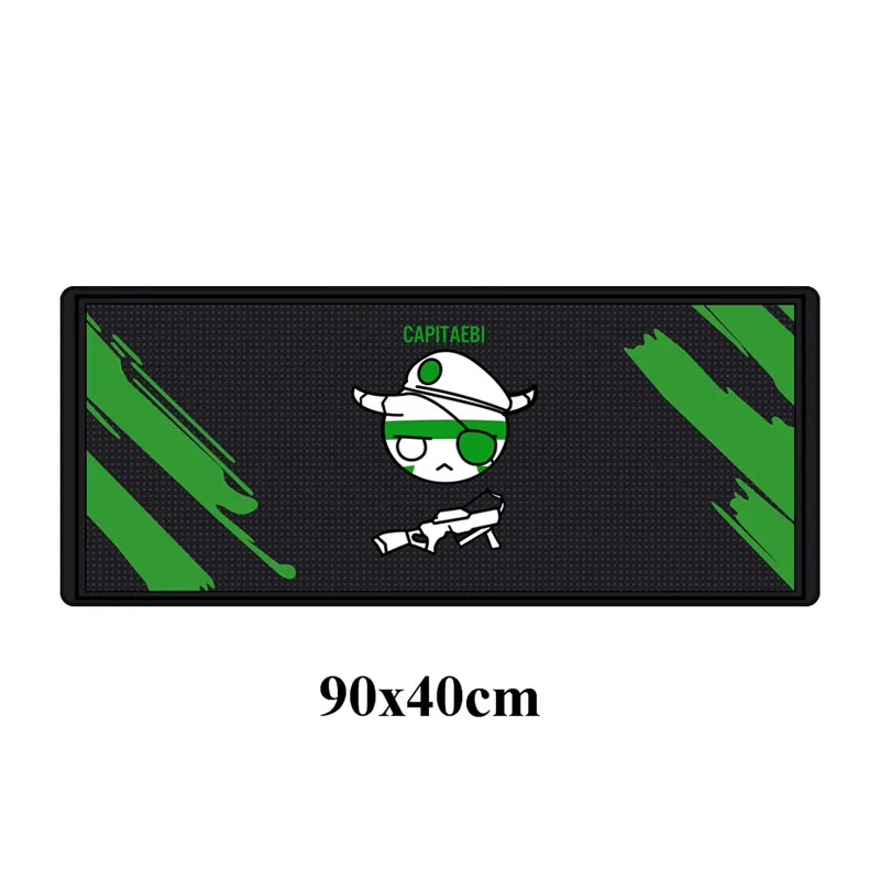 Белый Rainbow Six Siege Gaming mouse pad XXL аниме компьютер большой 90x40 см Коврик для мыши геймер запирающийся край стол для портативного компьютера ноутбука коврик - Цвет: Белый