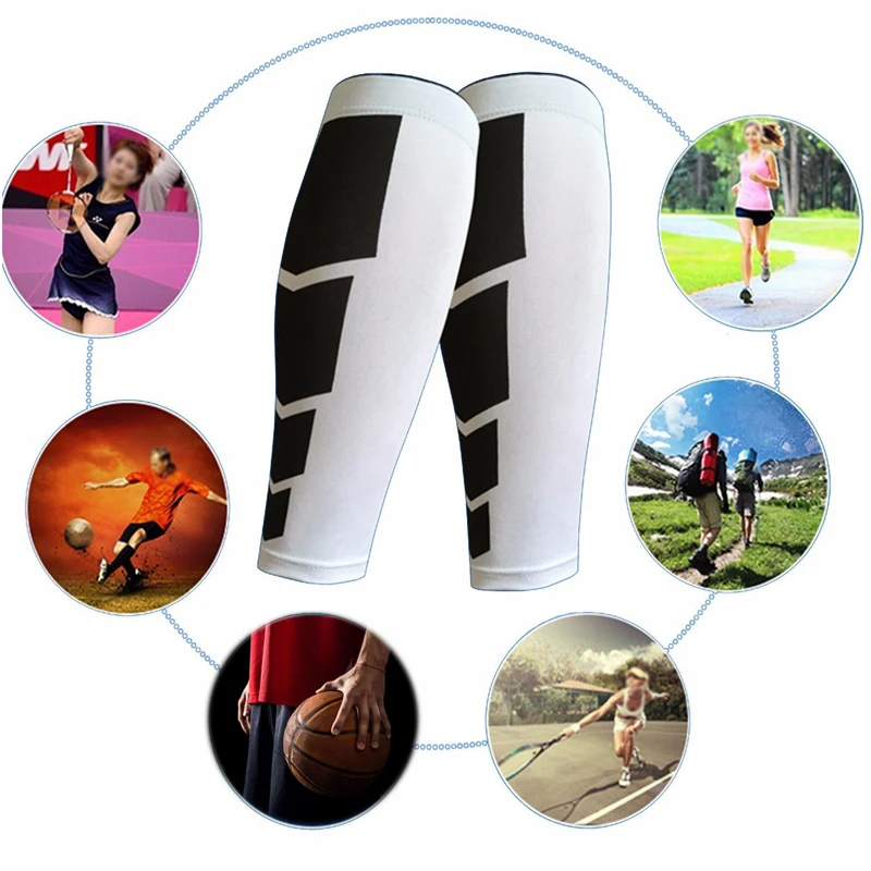 1 шт. носки для голени и поддерживающие растягивающиеся рукава Компрессионные