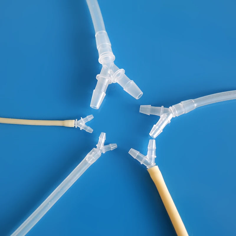 Соединение труб Y 1 мм фитинги для шлангов из полипропилена тонкая форма большой