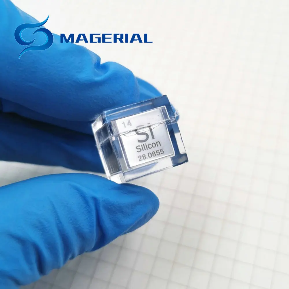 

10pcs Acrylic Box Cube Shape Clear Boxes for Element Cube Collection Storage Small Size 14mm for 10mm Element Cubes