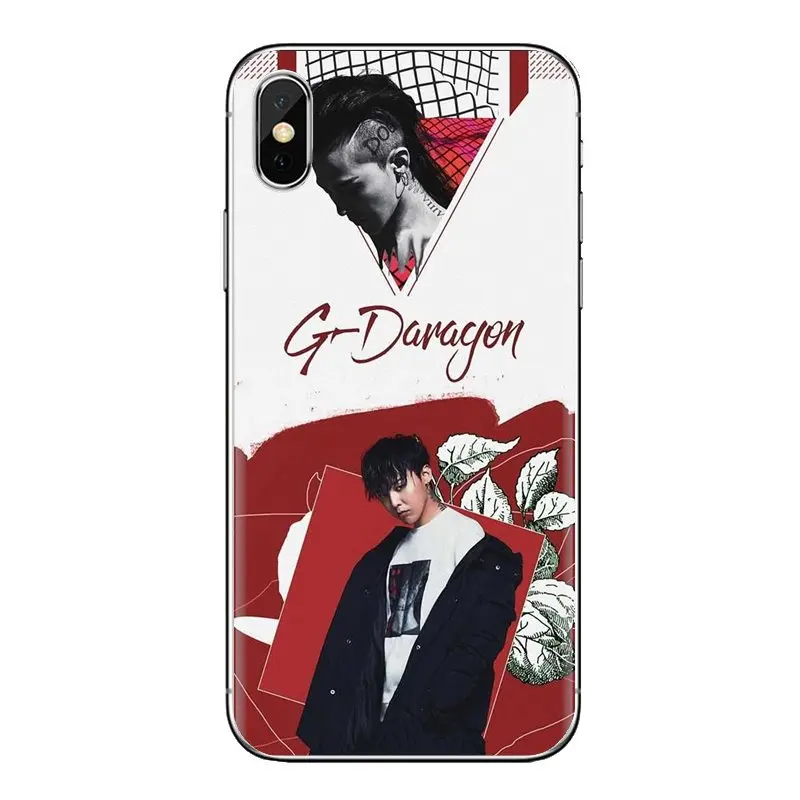 G DRAGON BIGBANG GD мягкий прозрачный чехол для Xiaomi Mi3 Samsung A10 A30 A40 A50 A60 A70 Galaxy S2 Note 2 Grand Core