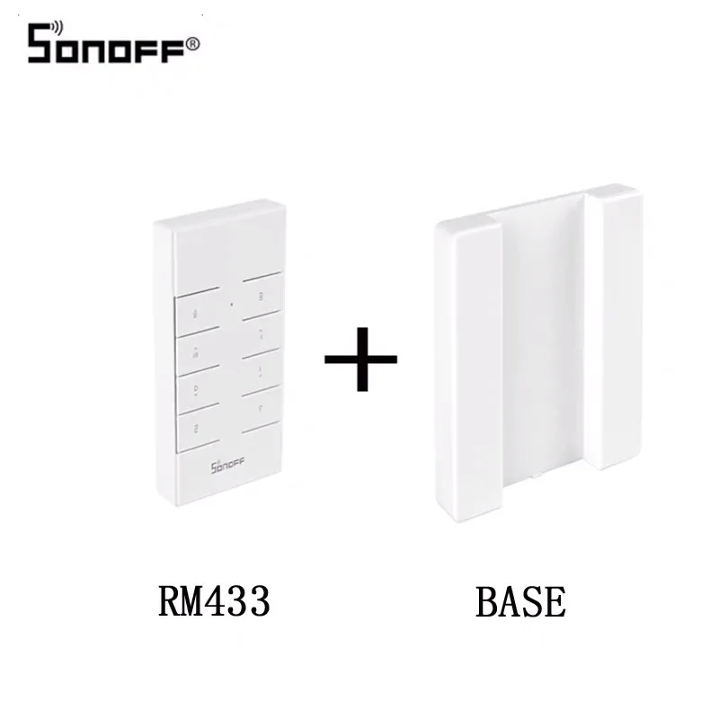 Пульт дистанционного управления SONOFF RM433 для умного дома подходит Sonoff BASIC RF RFR3 Slampher