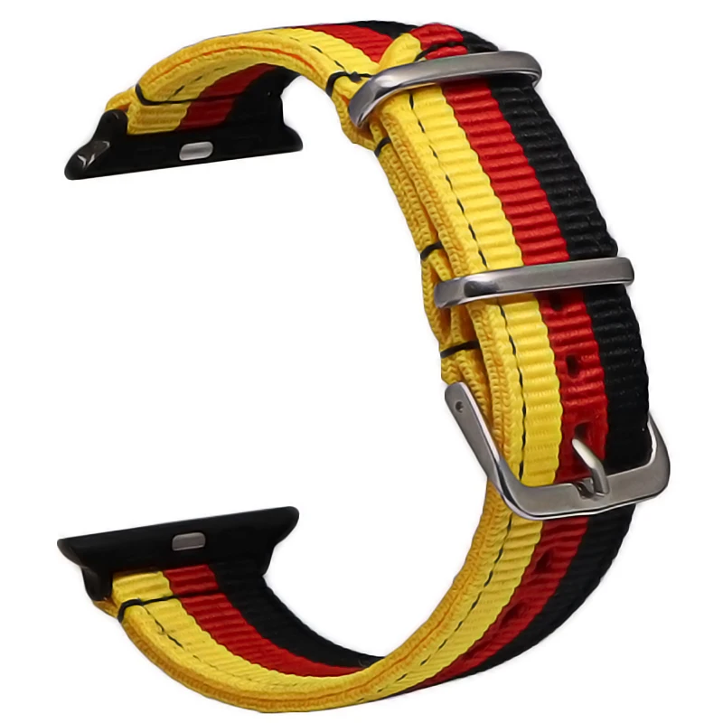 Ремешок для apple watch band apple watch 4 5 3 ремешок 44 мм/40 мм iwatch band 5 42 мм 38 мм correa pulseira нейлоновый ремешок для часов