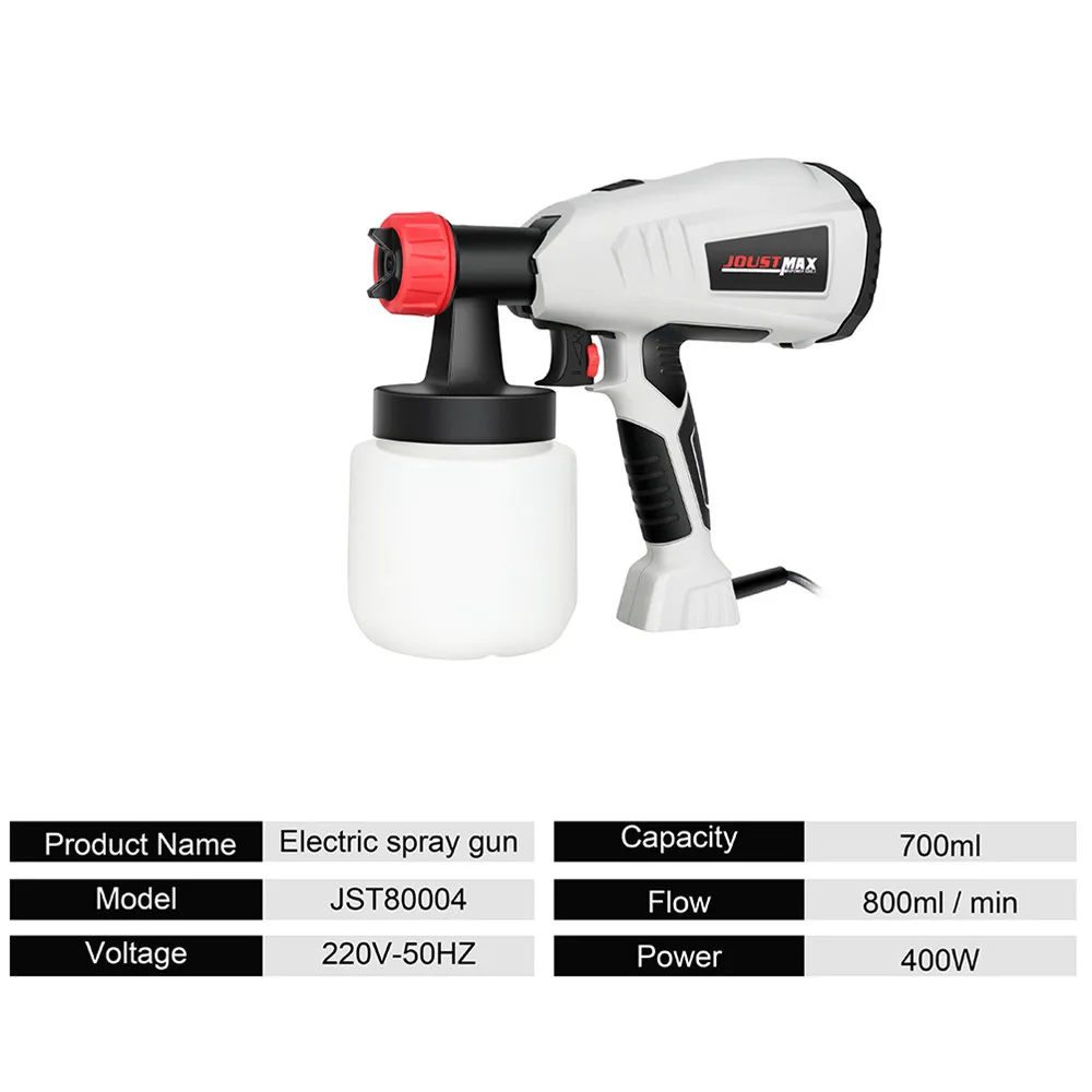 Электрический пистолет распылитель 400 Вт съемный высоковольтный форсунка