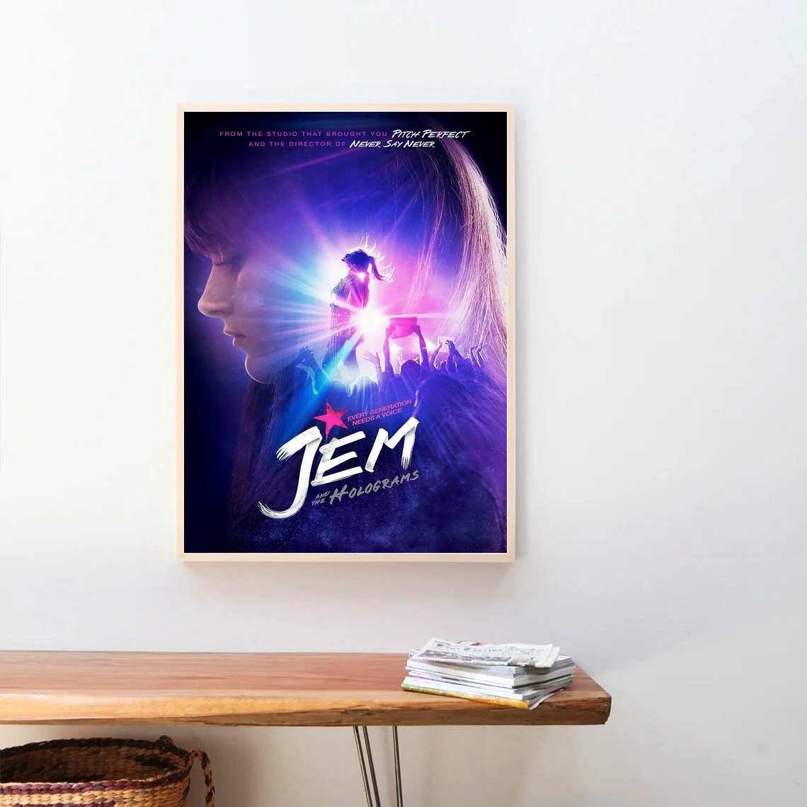 Постер по мотивам фильма Jem и голограммов настенная живопись украшение для дома