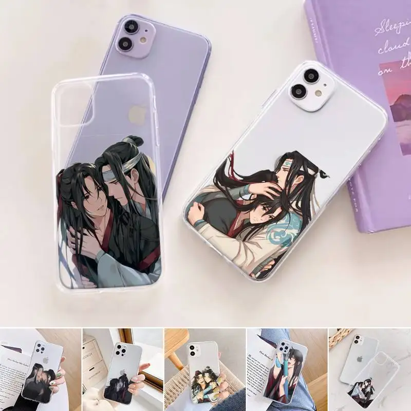 

Mo Dao Zu Shi MDZS anime Phone Case For iphone 12 11 mini x xs xr pro max 8 7 6s 6 5 5s 5c se plus Transparent soft