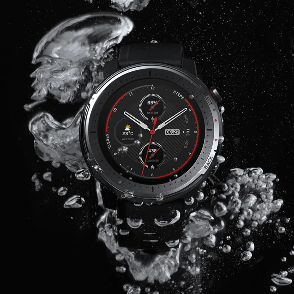 Amazfit Stratos 3 глобальная версия Smartwatch спортивные часы GPS пульсометр