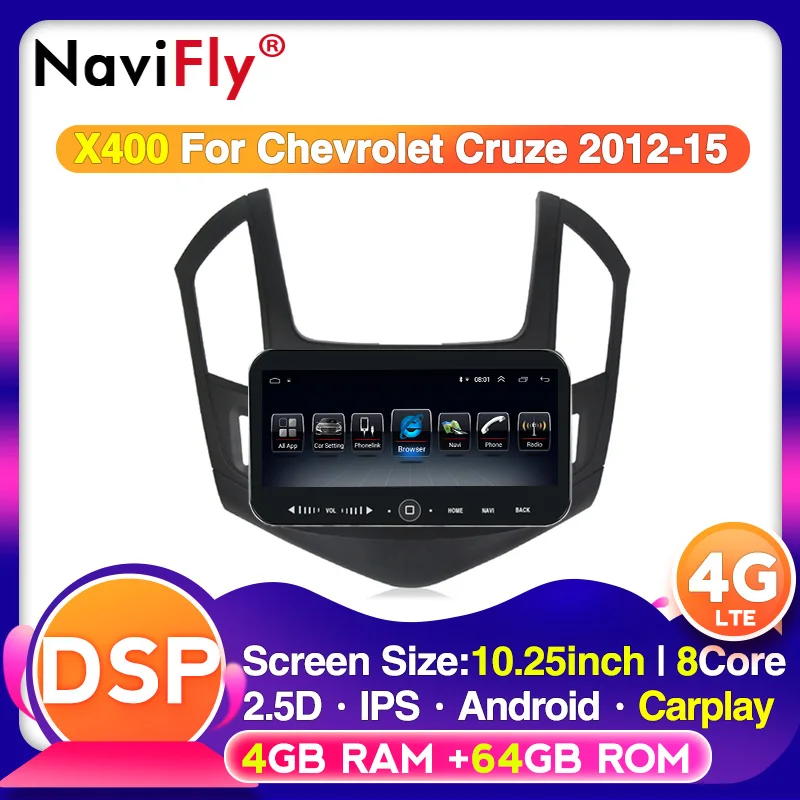 10 25 дюймов 4G LTE IPS DSP Android головное устройство для Chevrolet Cruze 2013 2014 2015 радио аудио