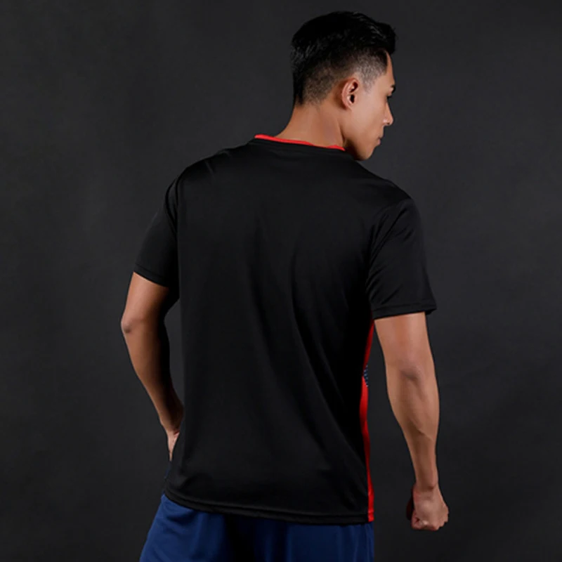 Women Badminton Quick Drying Breathable Lightweight Short Sleeve T Shirt Table Tennis Sportswear Men Training Suits Tops -40