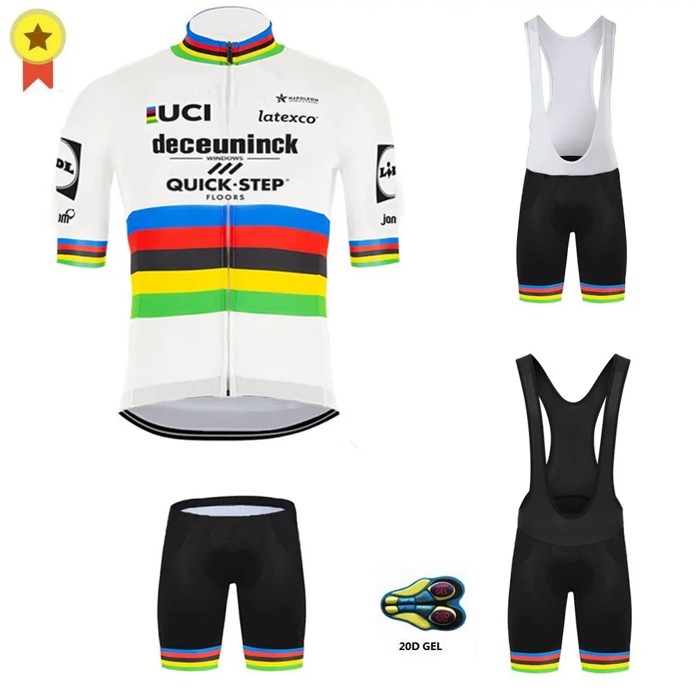 Новинка 2020 набор быстрой езды на велосипеде чемпиона мира Мужская одежда для