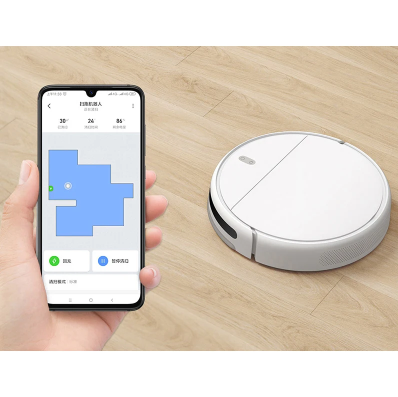 Робот пылесос для сухой и влажной уборки 2100 Па|Пылесосы| |