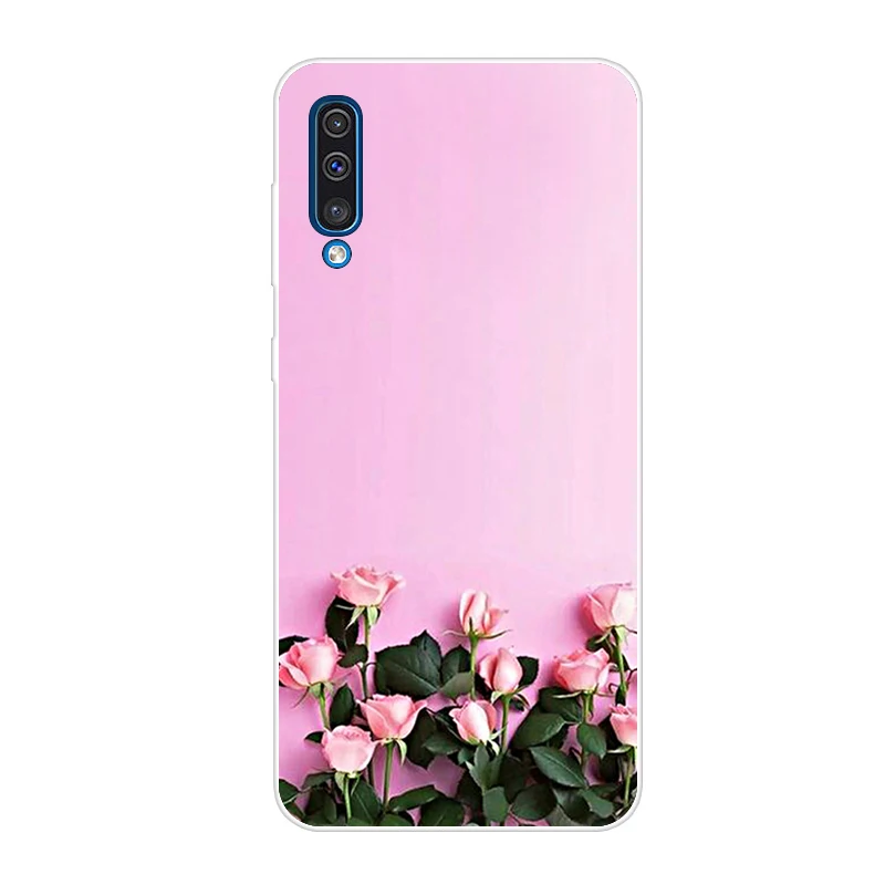Orange Чехол для samsung Galaxy A50,, модный Мягкий силиконовый чехол для samsung A30 30 A 50 A505, чехлы для телефонов - Color: Orange