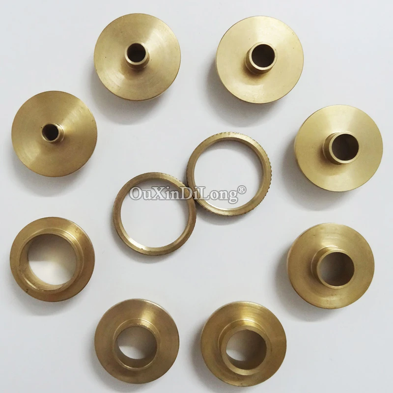 

Brand New 10PCS Brass Router Template Bushing Guide Kit Set for Porter Cable Base Inlay Hinges