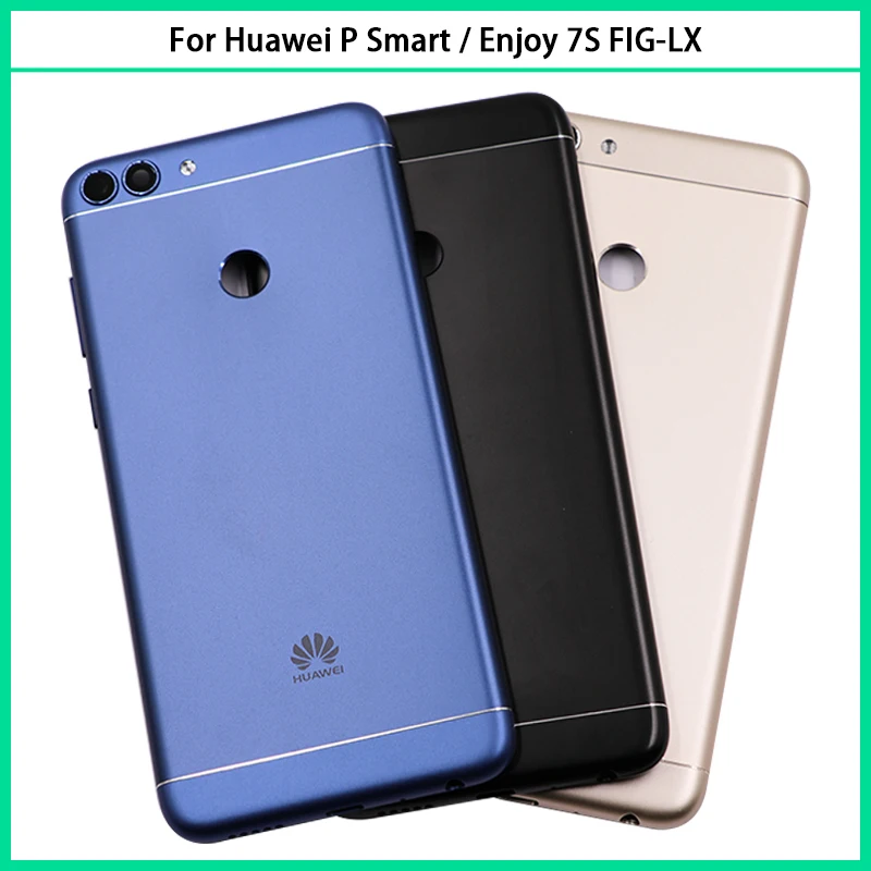 Новая Крышка батарейного отсека для Huawei P Smart Enjoy 7S запасные части задняя крышка