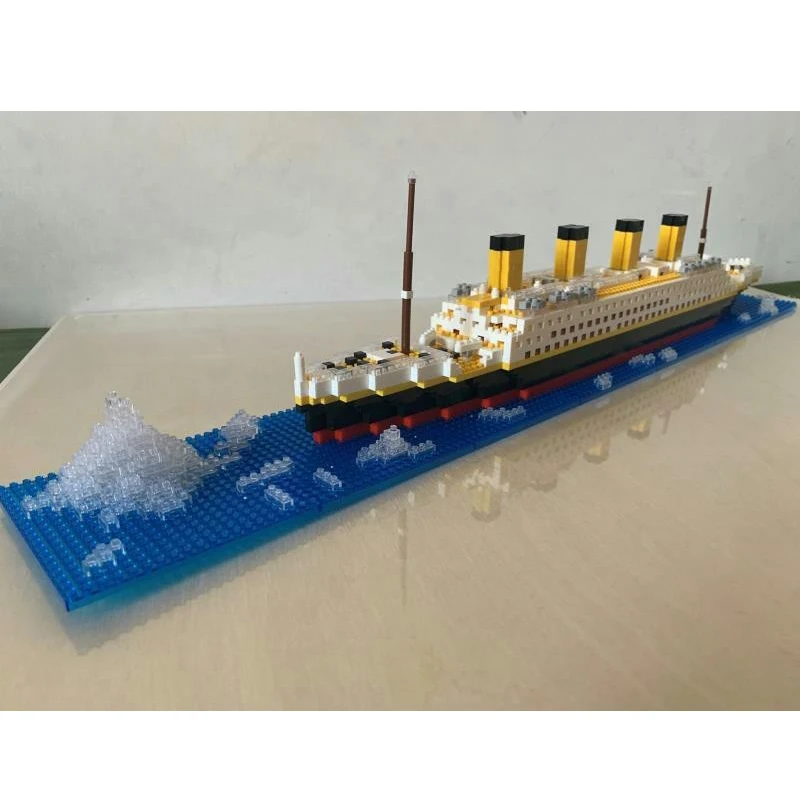 3D Модель YZ 66503 из фильма Титаник корабль лодка Iceverg сделай сам 1860 шт. маленькие