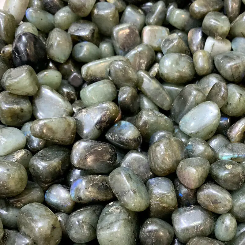

AAA+100g Natural Labradorite Stone Moonstone Gravel Rock Crystal Quartz Raw