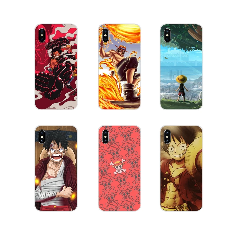 Luffy One Piece Аниме аксессуары чехлы для телефонов Huawei Honor 4C 5C 6X 7 7A 7C 8 9 10 8C 8S 8X 9X 10I 20 Lite