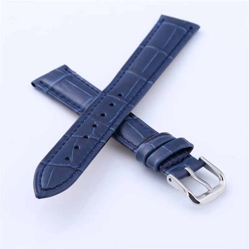 

Universal Genuine Leather Watch Band Strap Watchbands Womens Mens Sport Watches Belt Accessories 12 14 16 18 20 22 24mm