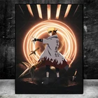 Аниме Minato Namikaze, эстетический домашний декор, холст, картина на стену, украшение гостиной, художественные плакаты, принты