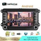 Автомагнитола LeeKooLuu, 2 Din, Android, для Volkswagen, Skoda, VW Passat B6, Polo, Golf, Touran, Jetta, Caddy T5, Tiguan, Bora