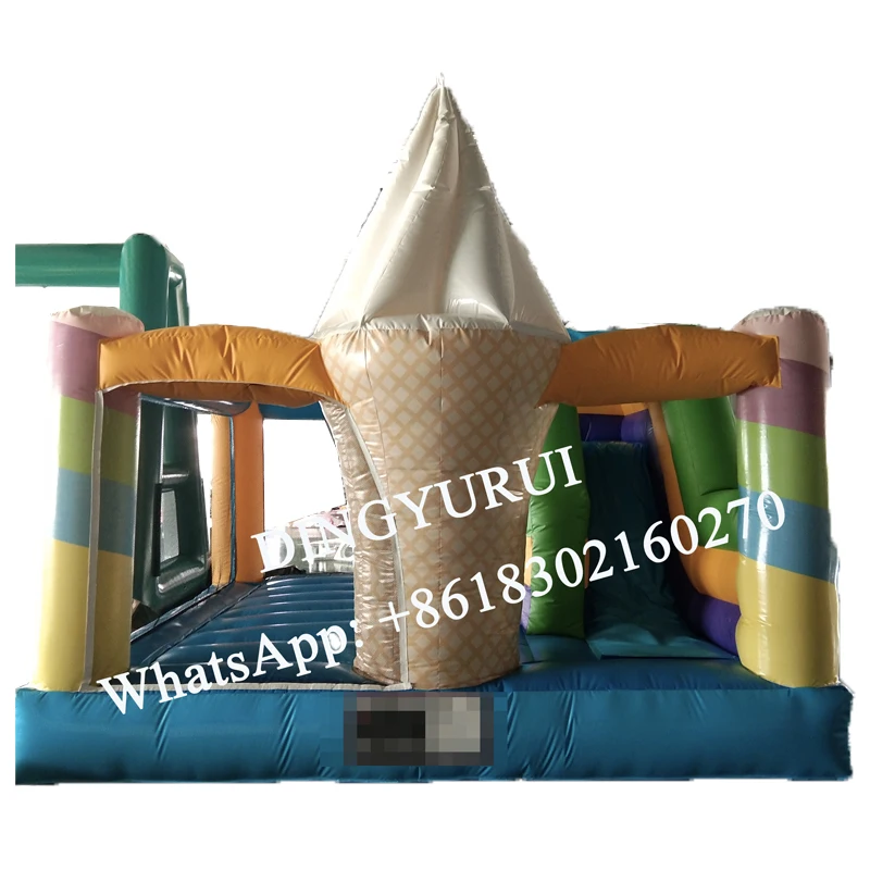 

New Design Inflatable Bouncer Castle Mini Bounce Combo Moonwalk Trampoline