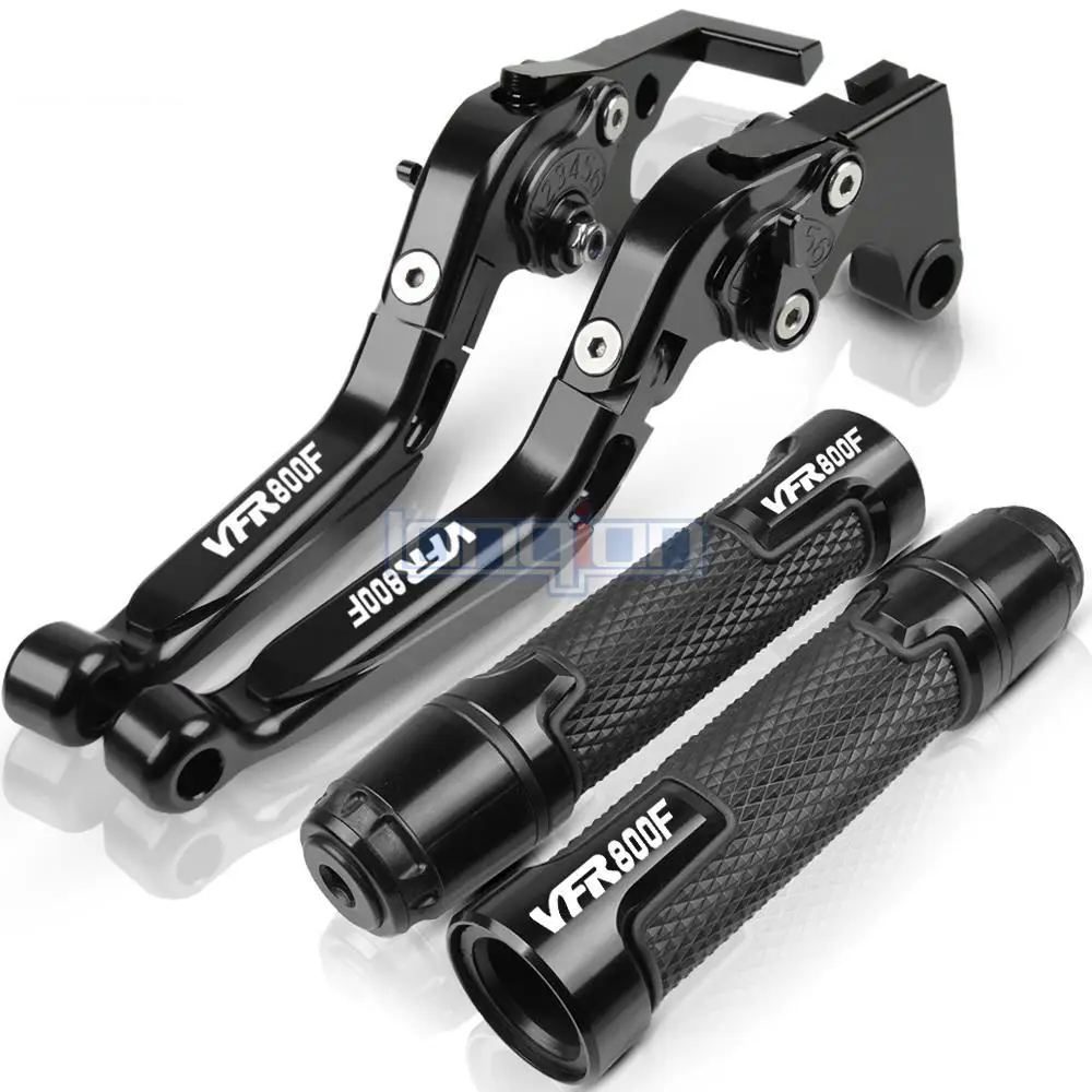 

Brake Clutch Lever Aluminum Motorcycle Handle Grips For Honda VFR 800 F VFR800 VFR800F 2002-2017 2016 Motorbike Handle Bar