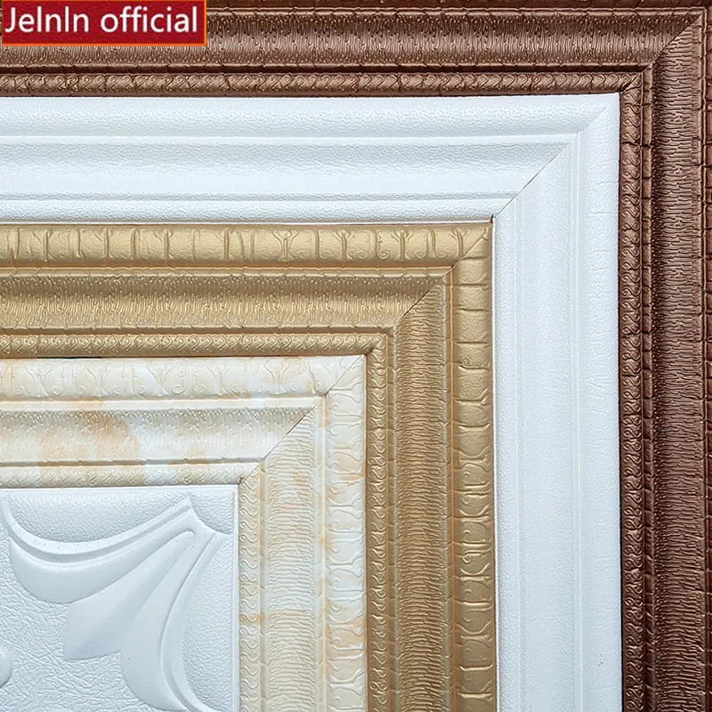 Настенные 3d наклейки из пенопласта водонепроницаемая боковая полоса Потолочная