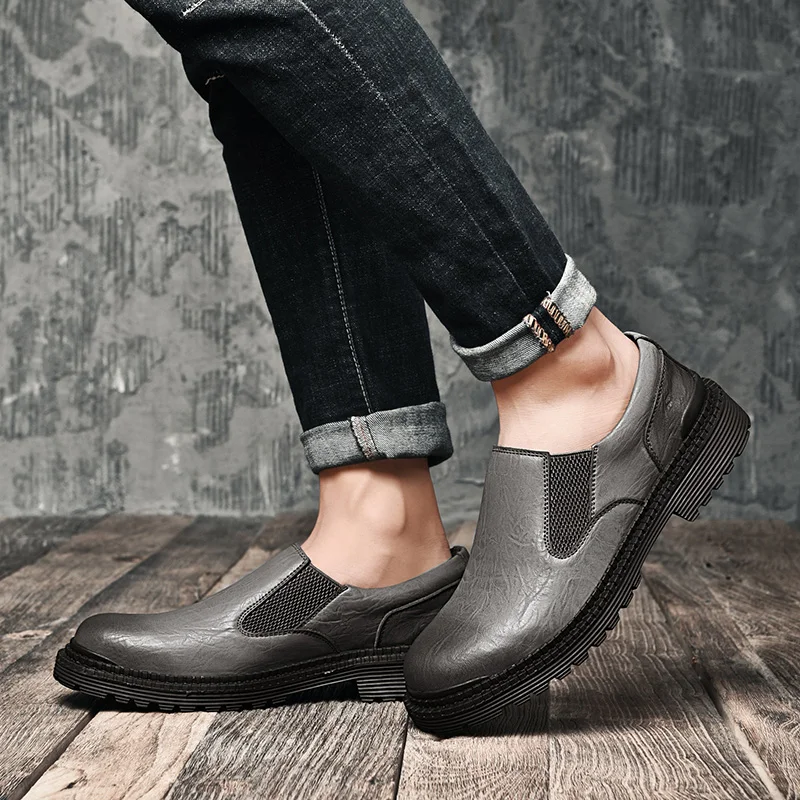 2019 оригинальная повседневная мужская обувь на резиновой подошве Мужская рабочая