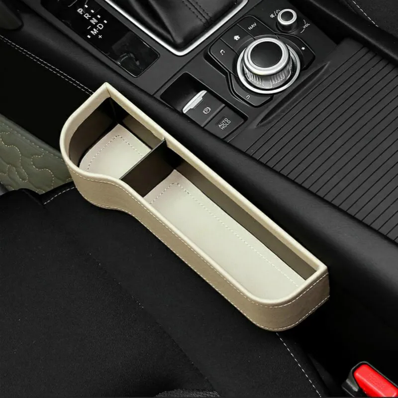 Ящик для хранения автомобильный Органайзер зазор на сиденье полиуретановый