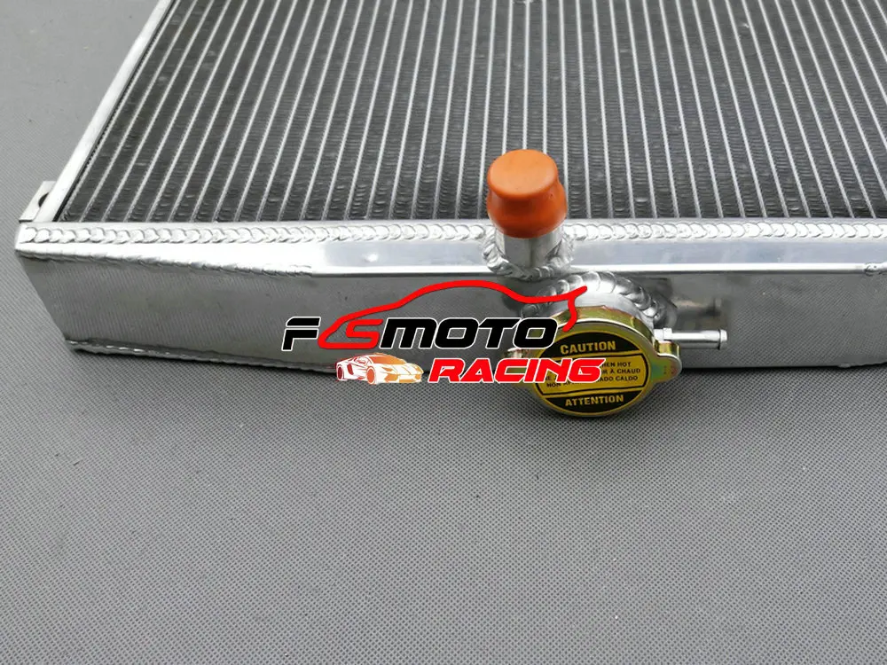56 мм алюминиевый радиатор + вентилятор для Volvo Amazon Combi P1800 S/E/ES W/B18 B20 GT Engine MT 1959-1970 P1800S