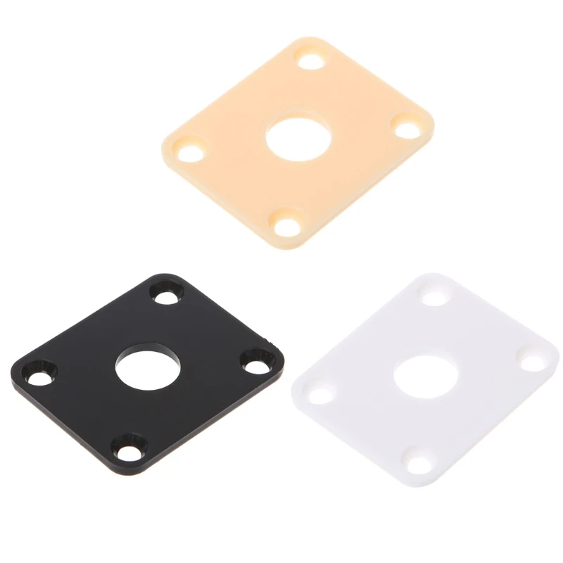 

1pc Jack Plates Socket Cover for Les Paul Epiphone Guitar Replacement Parts H053