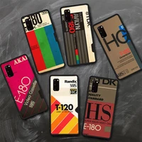 80s vhs tribute phone case for huawei honor 7a 8x 8s 9 9x 10 10i 20 30 play lite pro s fundas cover