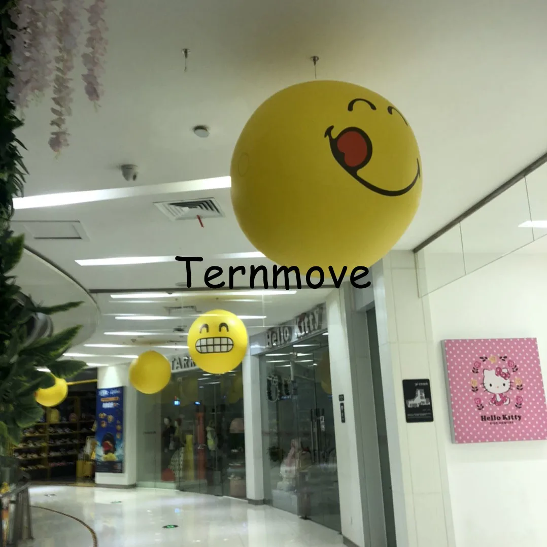 Надувной воздушный шар с улыбающимся лицом из ПВХ сделай сам логотип фотопечать