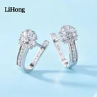 Новинка, серьги из стерлингового серебра 925 пробы, женская свадебная бижутерия в подарок