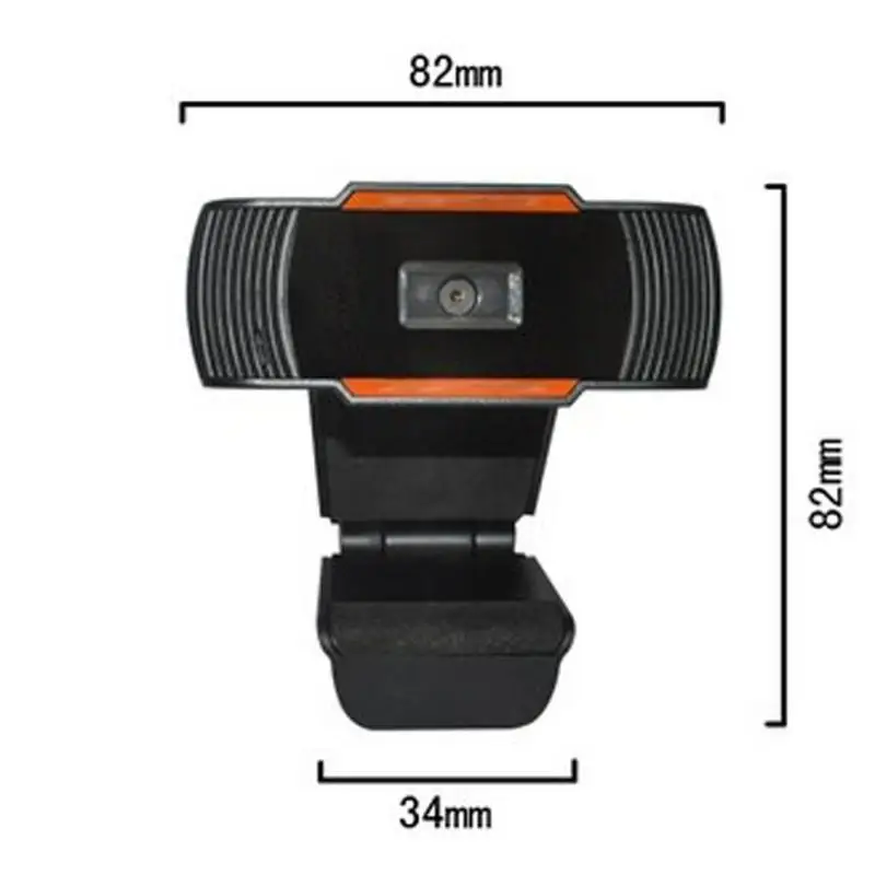 Clip-on HD USB 12.0MP Webcam PC Camera Web Camara Web Cam 360 Degrees Rotation MIC For Skype Computer PC Video Call Face TIme