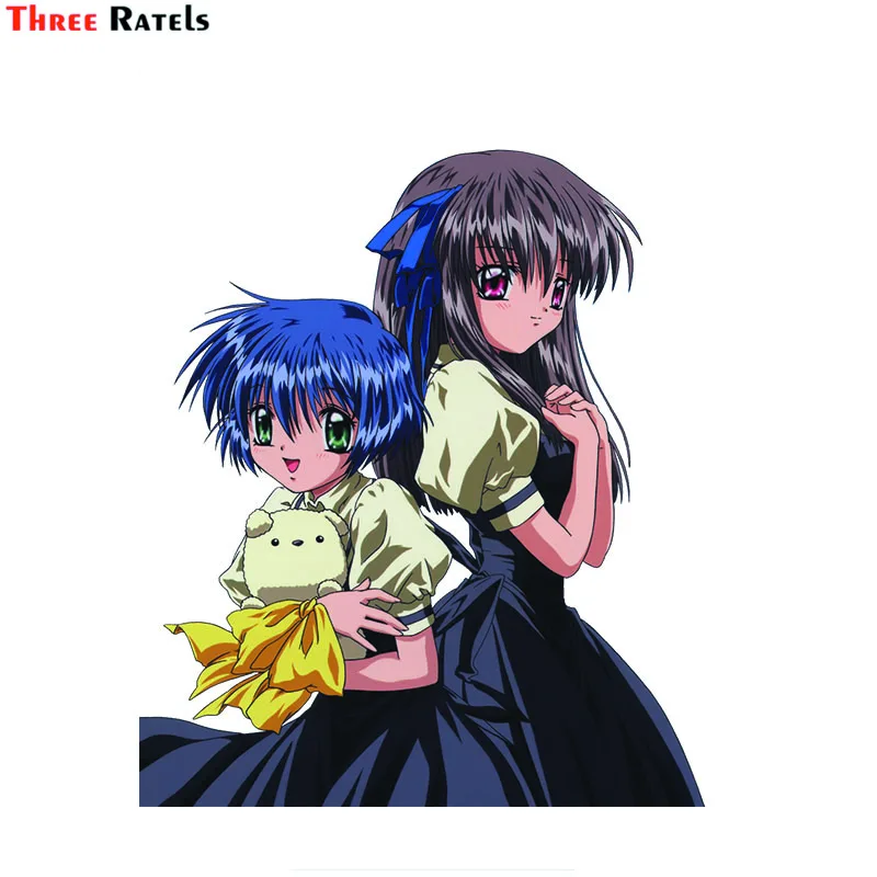 

Three Ratels F309 Cartoon Kirishima Kano Tohno Minagi Stickers For Bmw e90 Car Accessories Decoration Anti Scratch Film Vinyl