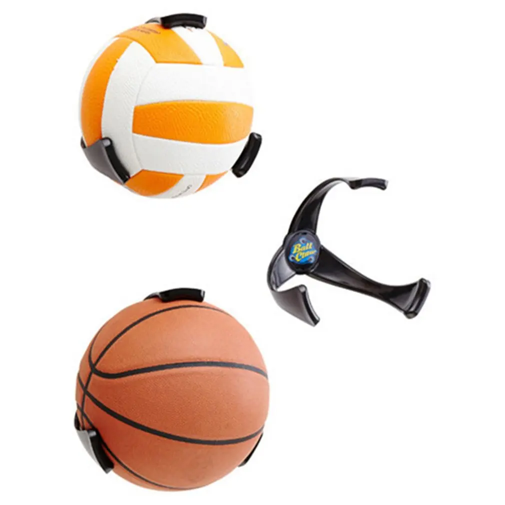 

Plastic Ball Claw Wall Mount Basketball Holder Football Storage Rack Ball Display Bracket Space Saver For Home Decor