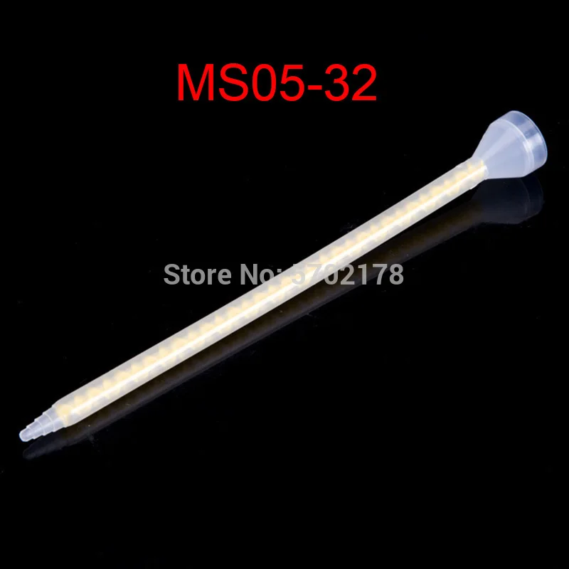 

10 штук, искусственный бриллиант из смолы, статический смеситель ms05-32 клей насадка для смешивания AB клей быстрая смеситель разноцветные Круг...