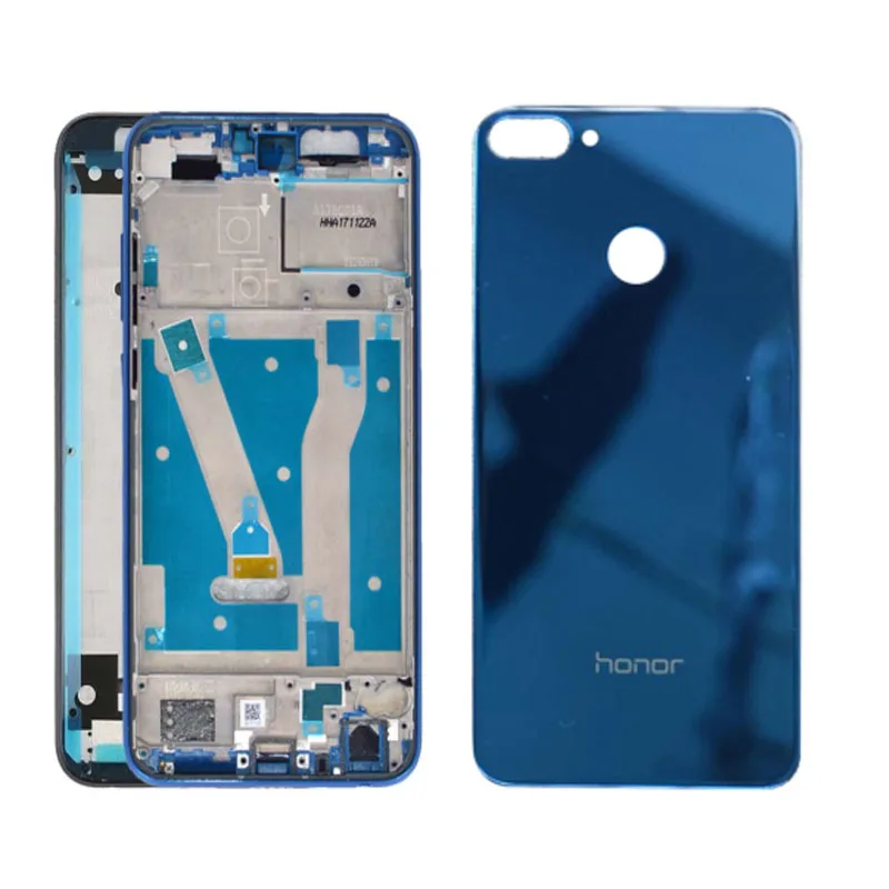 Запасная часть для Huawei Honor 9 Lite средняя рамка Передняя ЖК панель корпуса + задняя