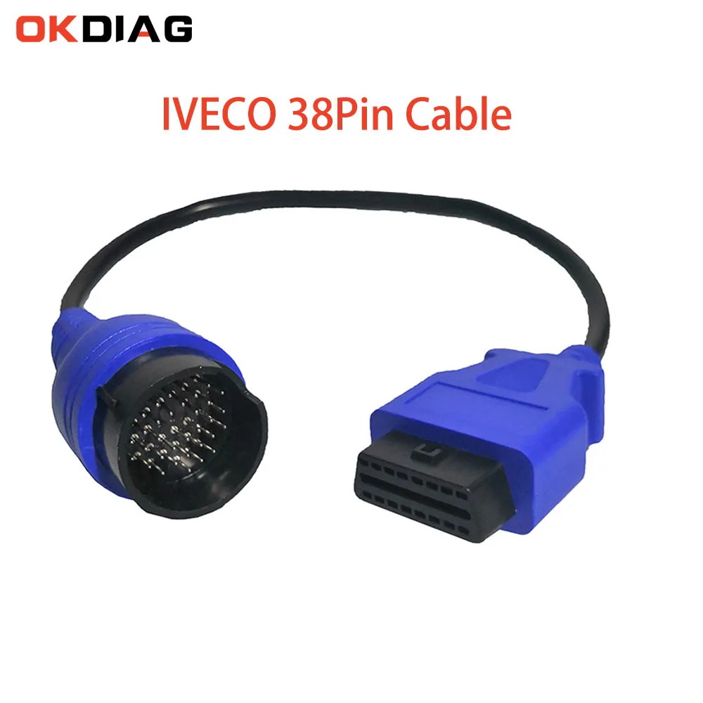 OBD2 Соединительный кабель для Benz IVECO 38Pin грузовиков диагностический инструмент OBDII