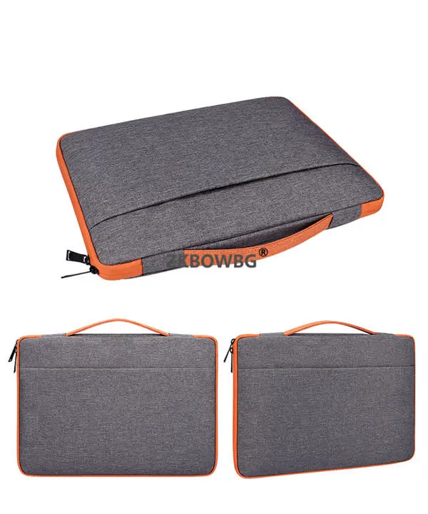 Темно-серый Сумка для ноутбука на молнии для Macbook Air 11 13 Чехол Touchbar Pro 15 13 дюймов рукав для ноутбука Mac Book Air 13 Водонепроницаемый чехол для ноутбука - Цвет: Темно-серый