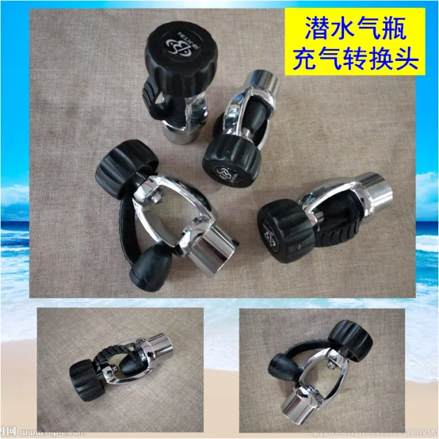 

Scuba tank inflatable Special G5/8 rapid fitting technology diving Din to Yoke Conversion heads FOR FIREMAN