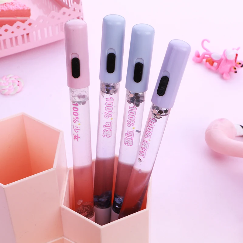1 шт./компл. Kawaii световой Зебра Mildliner флэш памяти ручка Caneta с изображением звездной