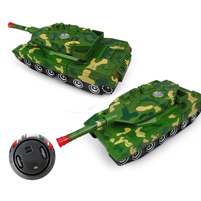 Танк трансформер робот игрушки боевой танк модель автомобиля Тактический