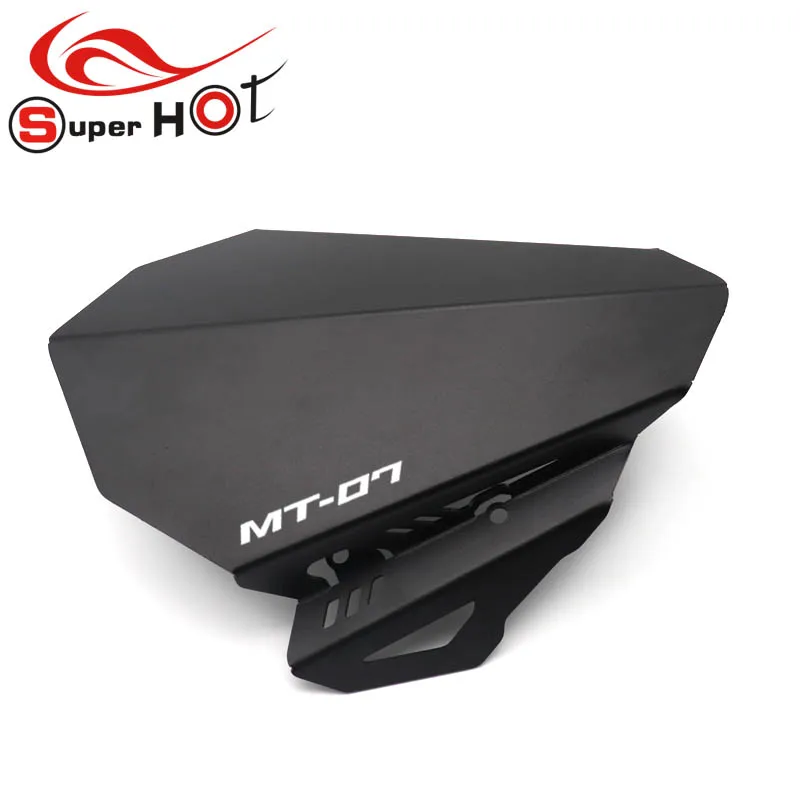 Для мотоциклов Yamaha MT07 MT-07 2018-2020 алюминиевый мотоцикл лобовое стекло логотип (MT07) -