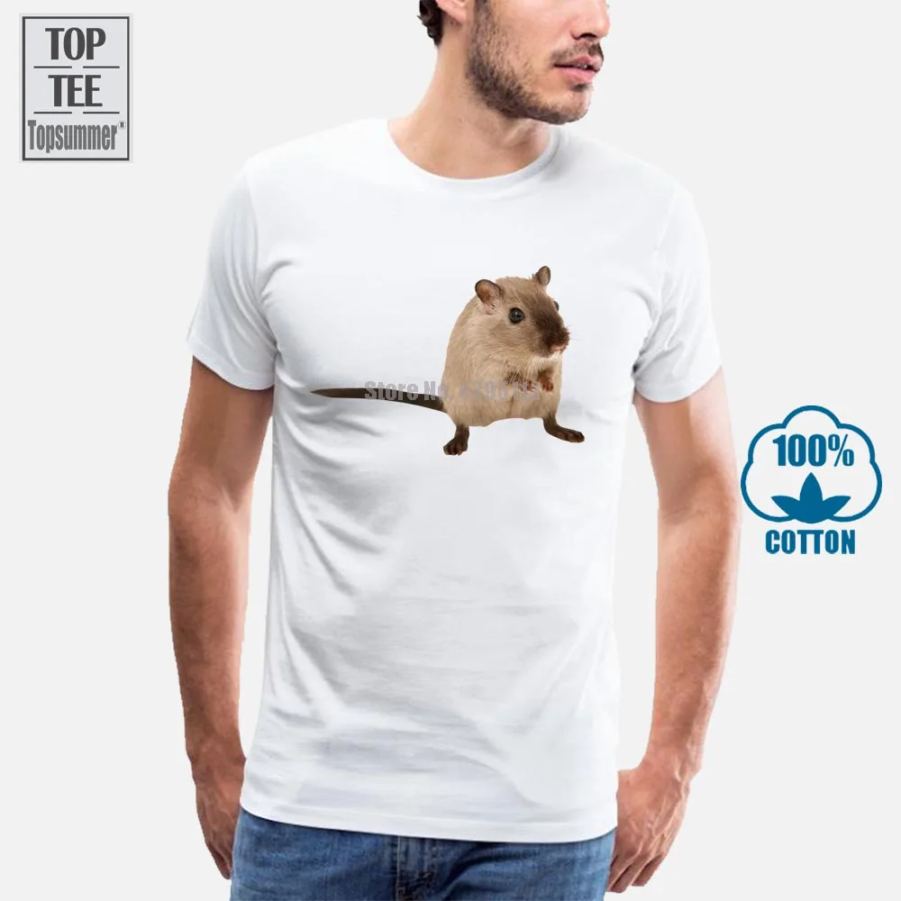 Белая футболка с изображением героев мультфильмов животных пустыни крысы топ